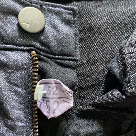 {J Brand for Harrods} Coated Sparkle Indigo Jeans - Picture 7 of 7